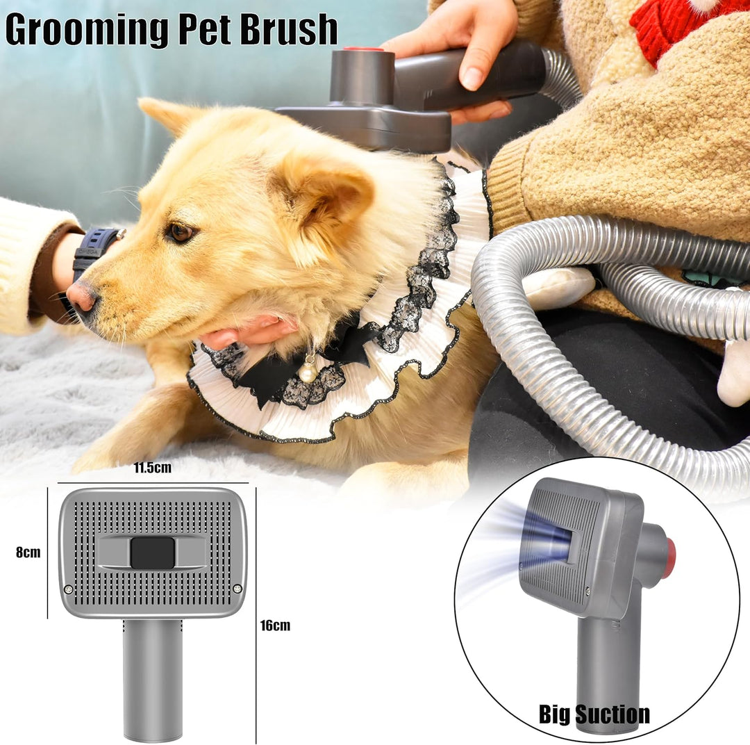 Italdos Haarschneidemaschinen-Set kompatibel mit Dyson V7 V8 V10 V11 V15 selbstreinigende Bürsten fü