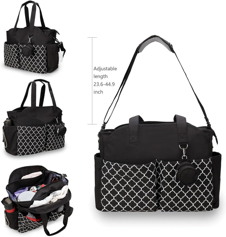 Wickeltasche Tote Baby Wickeltasche Grosse Babytaschen für Mama mit Wickelstation Multifunktions Rei