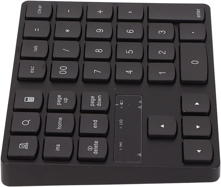 ciciglow Kabelloser Ziffernblock, 35 Tasten, 2,4 G, Tragbarer Nummernblock, USB-Laptop-Tastatur, Erg