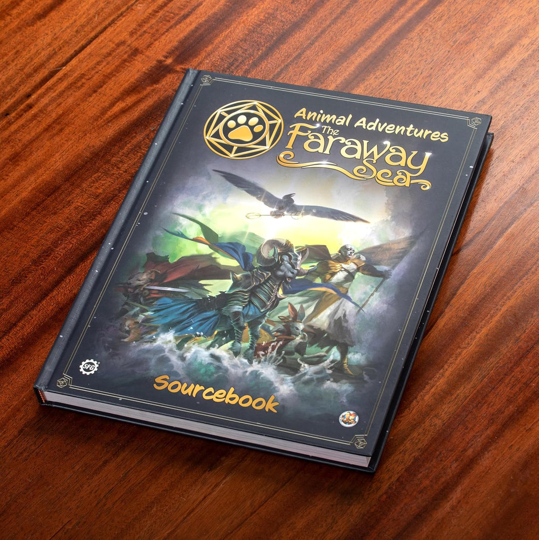 Animal Adventures: The Faraway Sea Sourcebook - Rollenspiel für Anfänger Master RPG Regelbuch mit St
