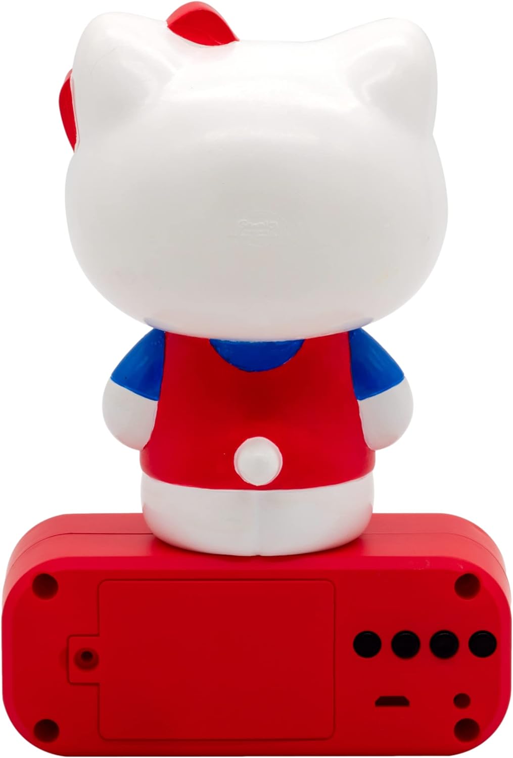 Teknofun Kitty Wecker mit 3D-Figur, beleuchtet Rot