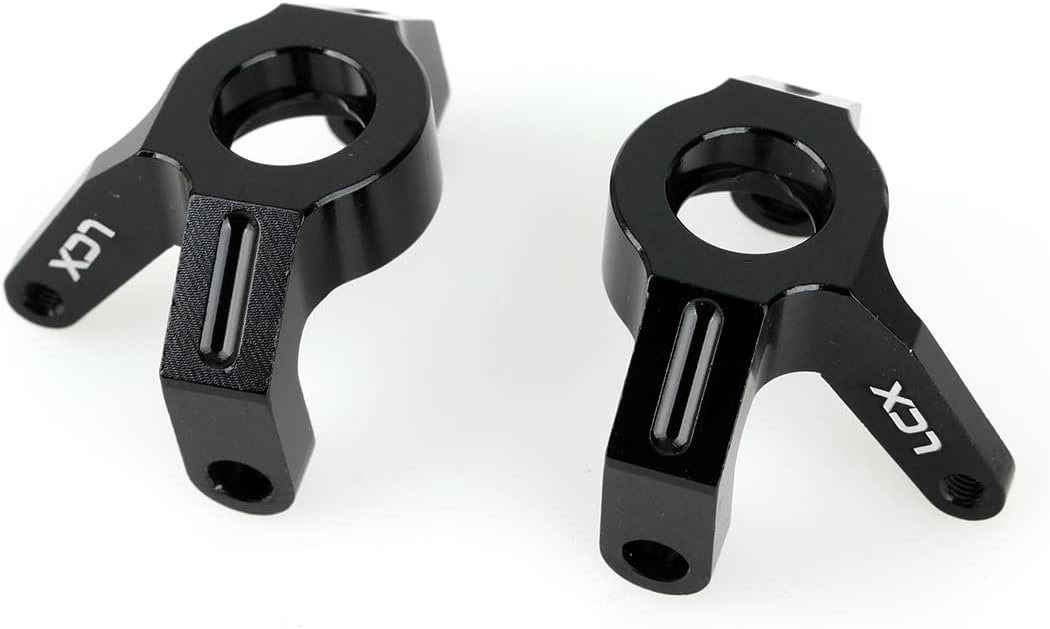 LCX Racing 1/10 RC Crawler Auto CNC gefrästes Aluminium Lenkknöchel-Set AR60 OCP Achse für axiale Wr