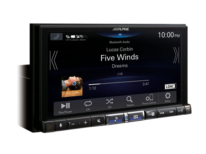 Alpine iLX-705D | Wireless Apple CarPlay und Android Auto Autoradio mit 7 Zoll Display