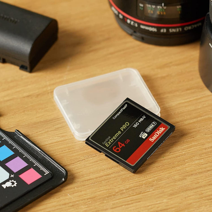 SanDisk Extreme Pro CompactFlash Speicherkarte 64GB (UDMA7, 4K-UHD- und Full-HD-Videos, VPG 65, temp