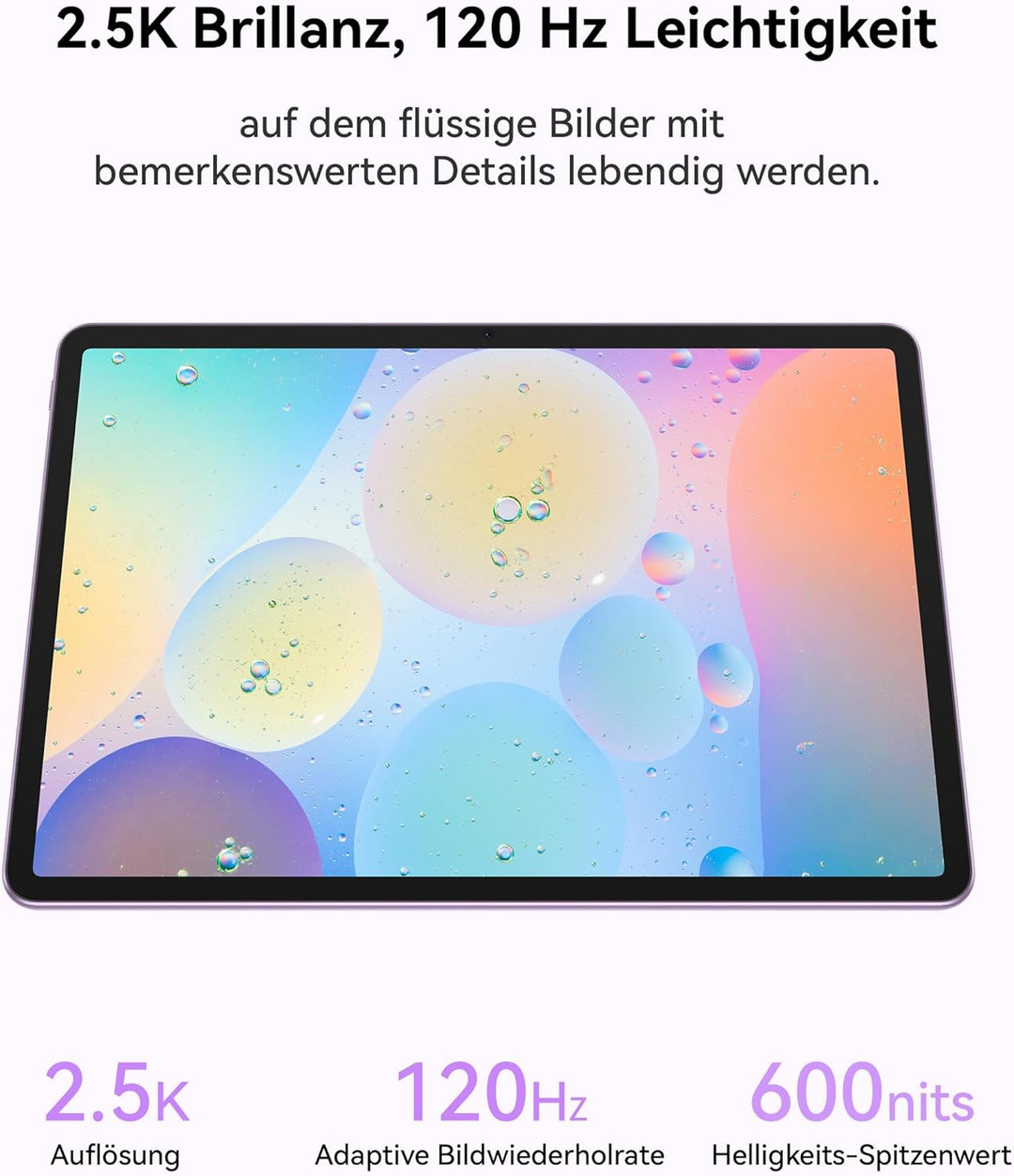HUAWEI MatePad 11.5 2025 Tablet mit M Pencil Lite, 2.5K 120Hz, PaperMatte Display, 8+128GB, 10.100 m