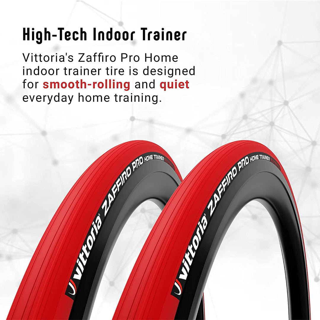 Vittoria Zaffiro Pro Home Vollreifentrainer, Rot 29, 29