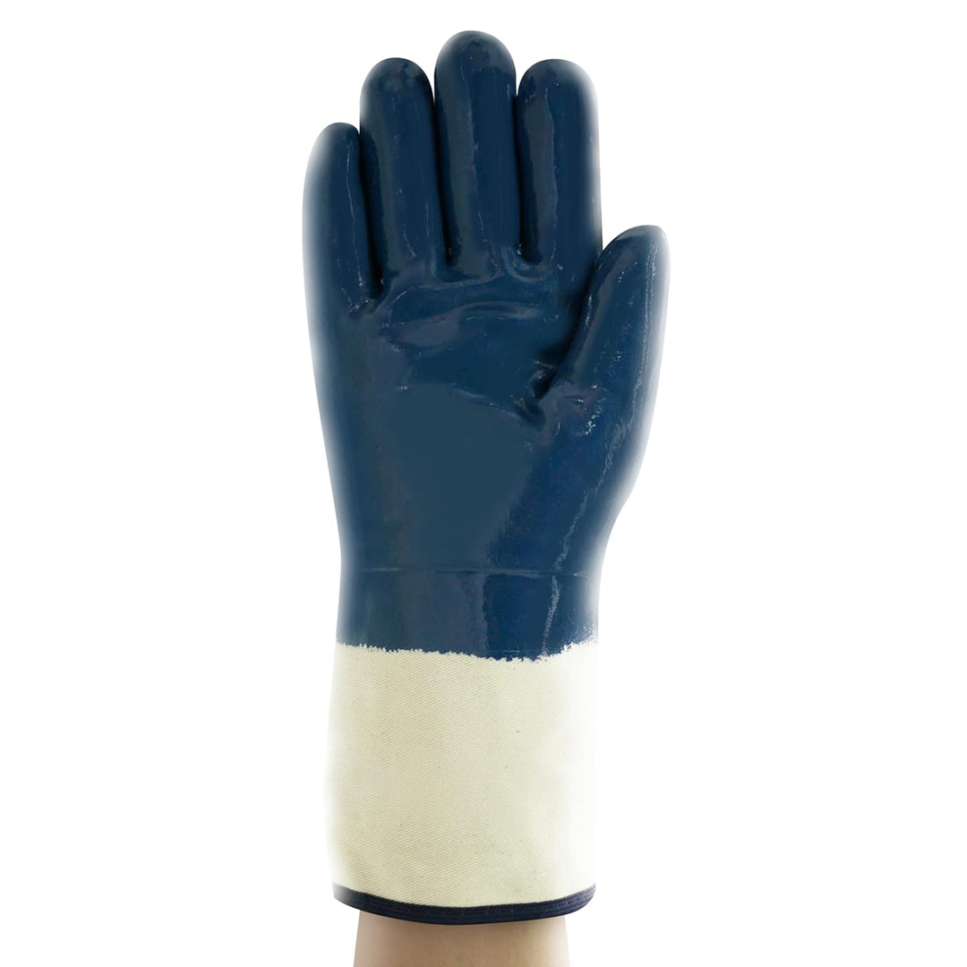 Ansell ActivArmr 27-810 Schwere Arbeitshandschuhe, Schnittfest Nitril-Beschichtung, Hoher Griffsiche