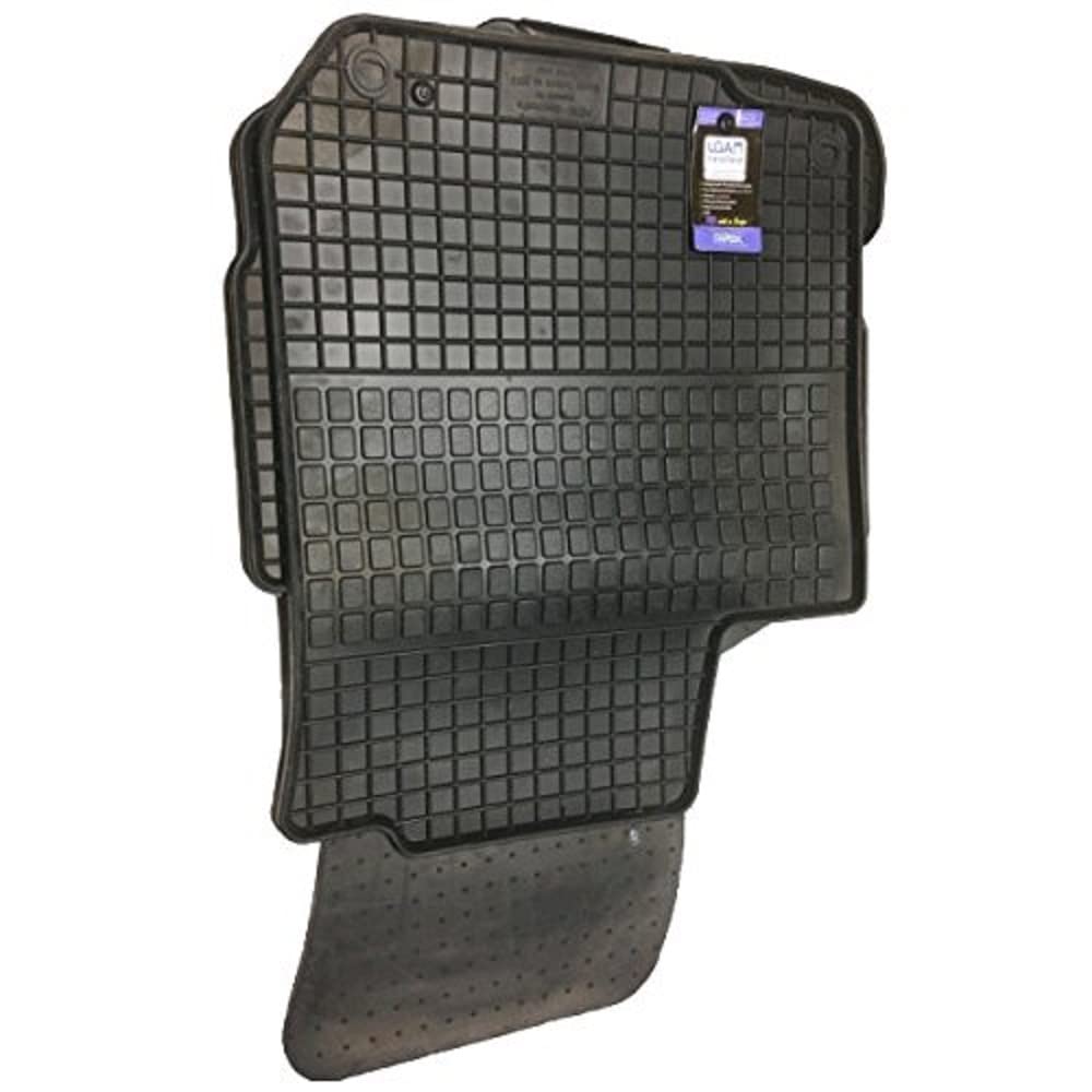 PETEX Gummimatten passend für Fabia III ab 11/2014 / Fabia III Kombi ab 01/2015 Fussmatten schwarz 4