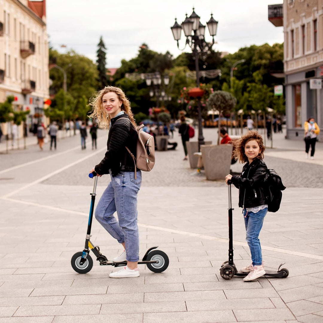 Relaxdays Rad für Roller, E-Scooter, 6x2, 2er Set, Vollgummi, Stahlfelge, Ersatzrad, pannensicher, 5