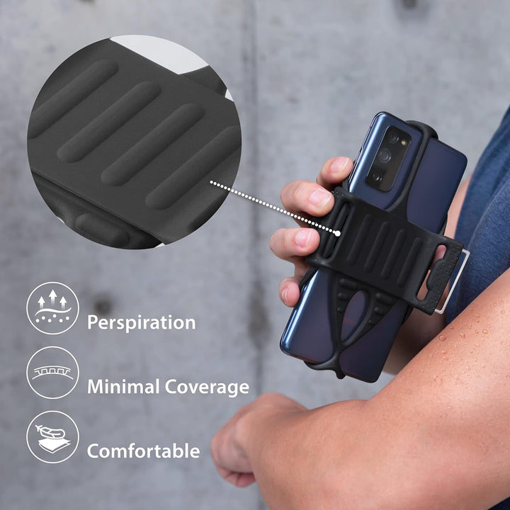 BONE Handytasche Sport zum Joggen 2, Universal Handy Joggen Zubehör, Handy Armband Joggen Leicht Han