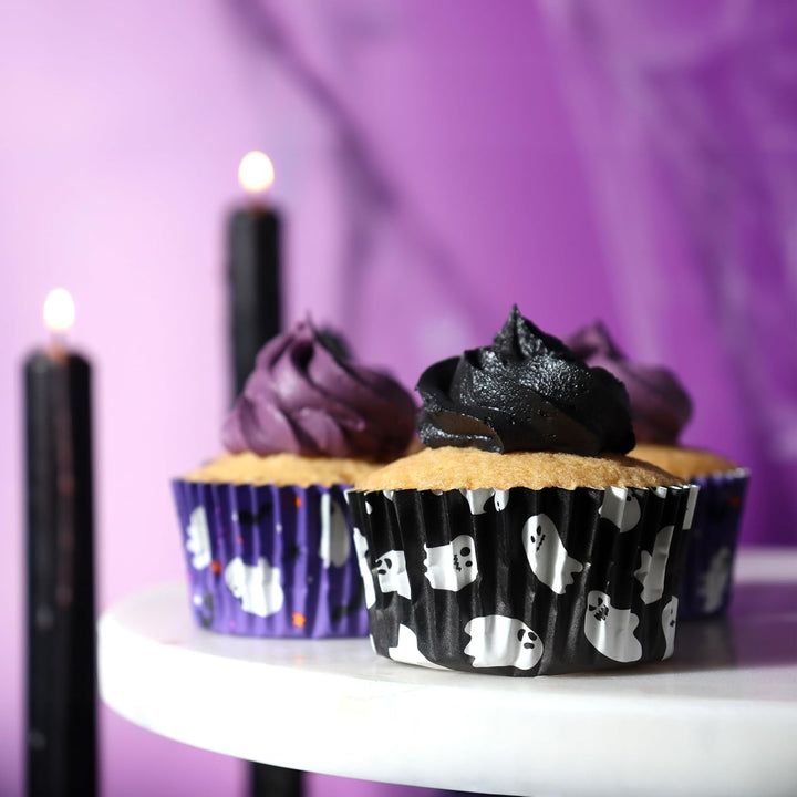 PME Halloween Folienbeschichtete Cupcake-Förmchen - Spukende Geister (60 Stück), Spukende Geister