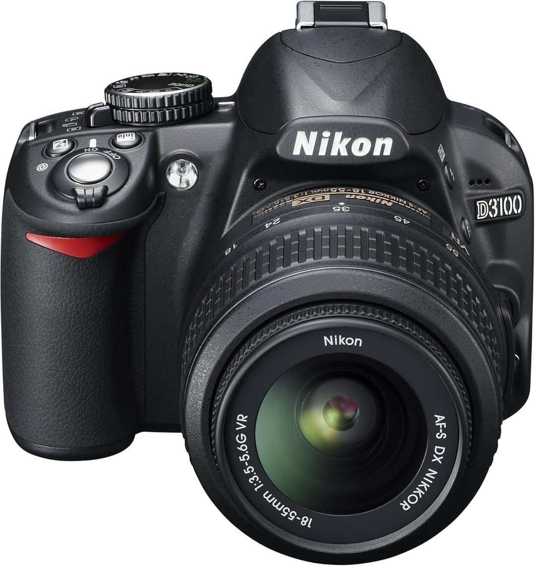 Nikon D3100 SLR-Digitalkamera (14 Megapixel, Live View, Full-HD-Videofunktion) Kit inkl. AF-S DX 18-