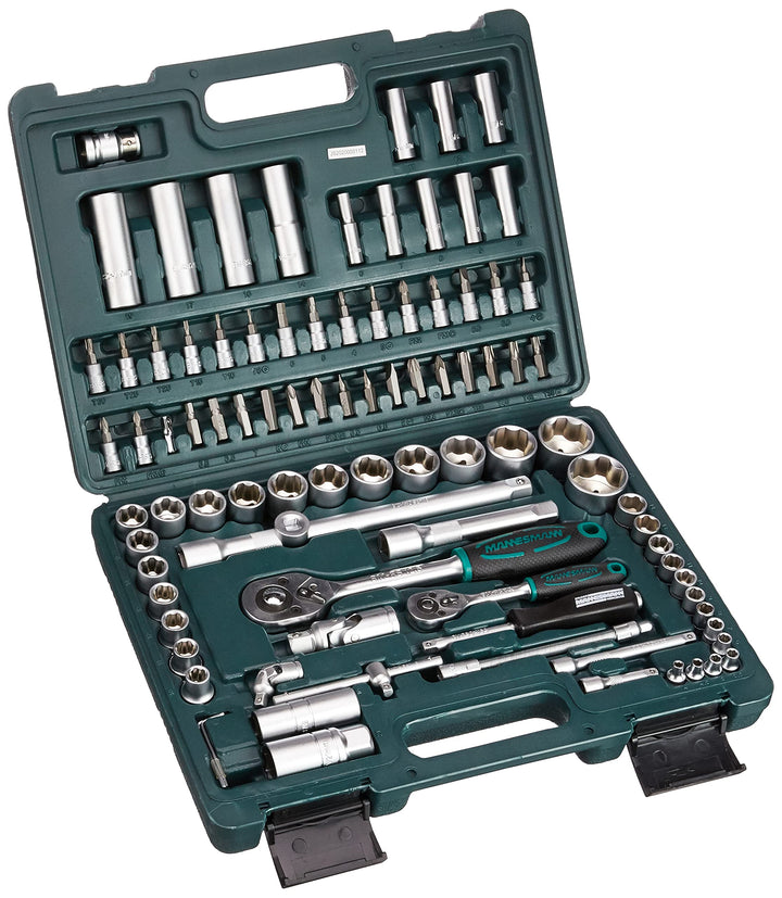 Brüder Mannesmann M 2055-SL Steckschlüsselsatz 1/4"+1/2" 94-tlg.,,