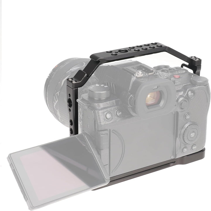 FOTGA Kamerakäfig für Panasonic LUMIX S5 II Kamera, Kompatibel mit DJI Ronin RS 2/RSC 2/RS 3/RS 3 Pr