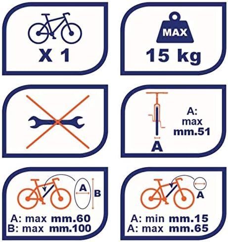Fahrradträger Dachfahrradträger Fahrradhalter SAGITTAR abschliessbar