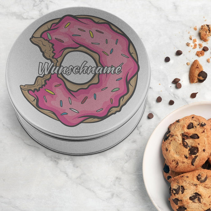 printplanet® - XL Keksdose personalisiert - Keks-Dose mit eigenem Wunschtext personalisieren - Plätz