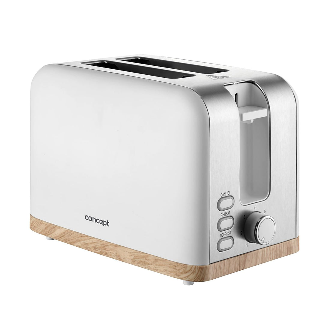 Concept TE2015 Toaster ELWOOD, weiss