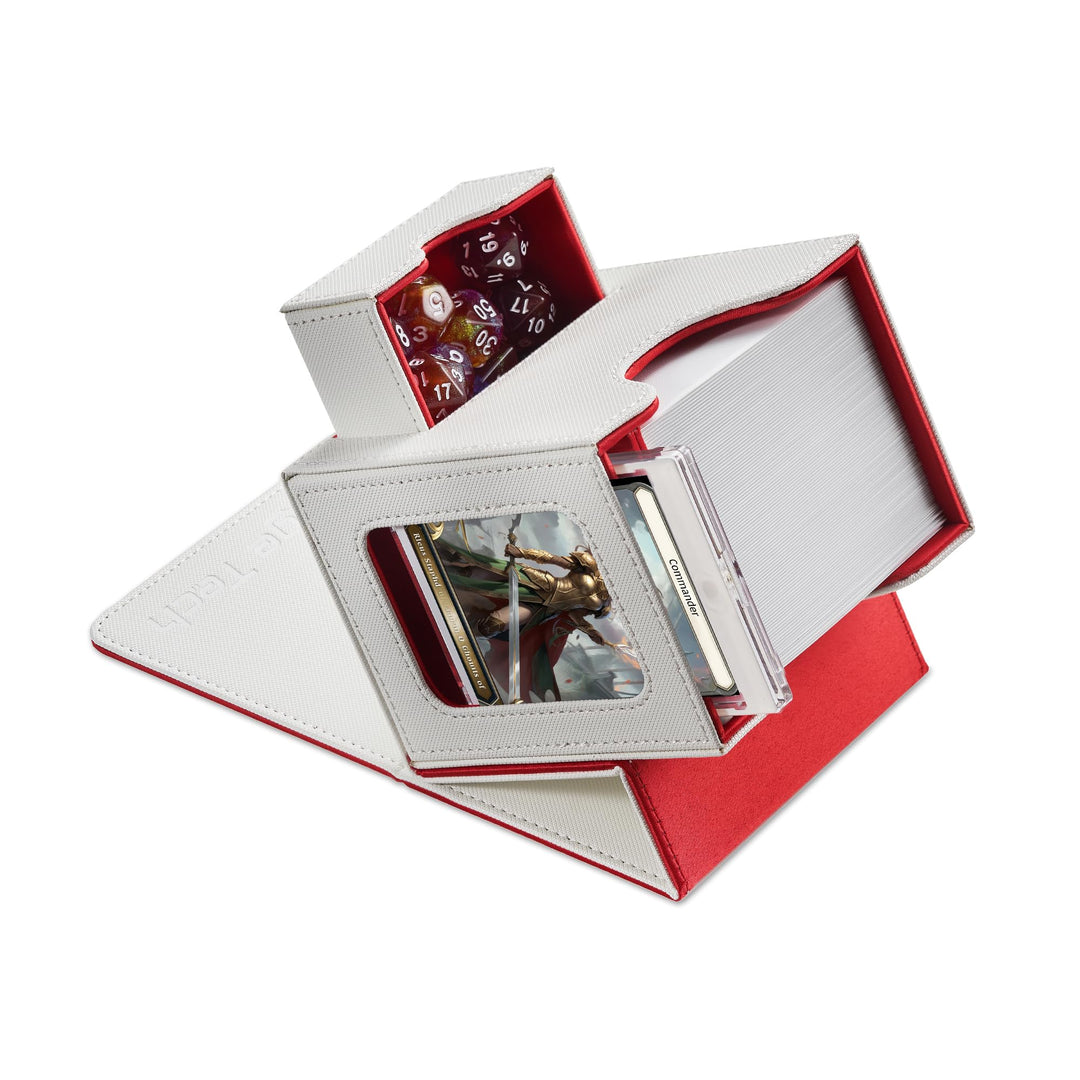 Commander Deckbox für MTG - Patentiertes Design, Commander Display, passt für 100 doppelt eingehüllt