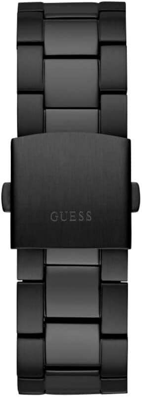 GUESS Schwarze Multifunktions-Armbanduhr, Schwarz