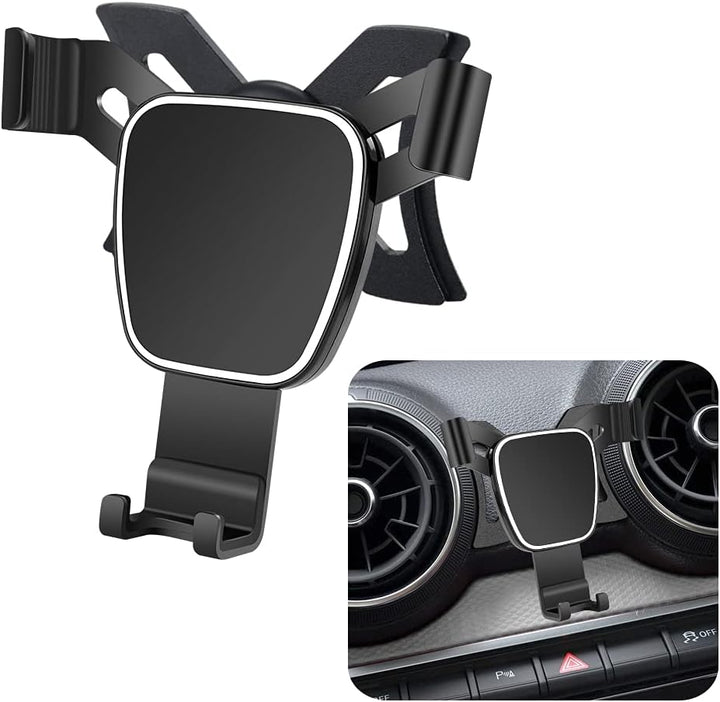LUNQIN Kfz-Handyhalterung für Audi Q2 2018–2024, Autozubehör, Navigationshalterung, Innendekoration,