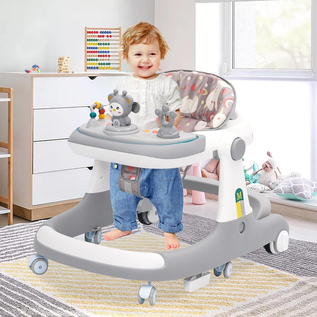 Baby Lauflernhilfe,3-in-1 Lauflernhilfe vom Sitzen zum Stehen, mehrfach abnehmbarer Modus, Unterhalt