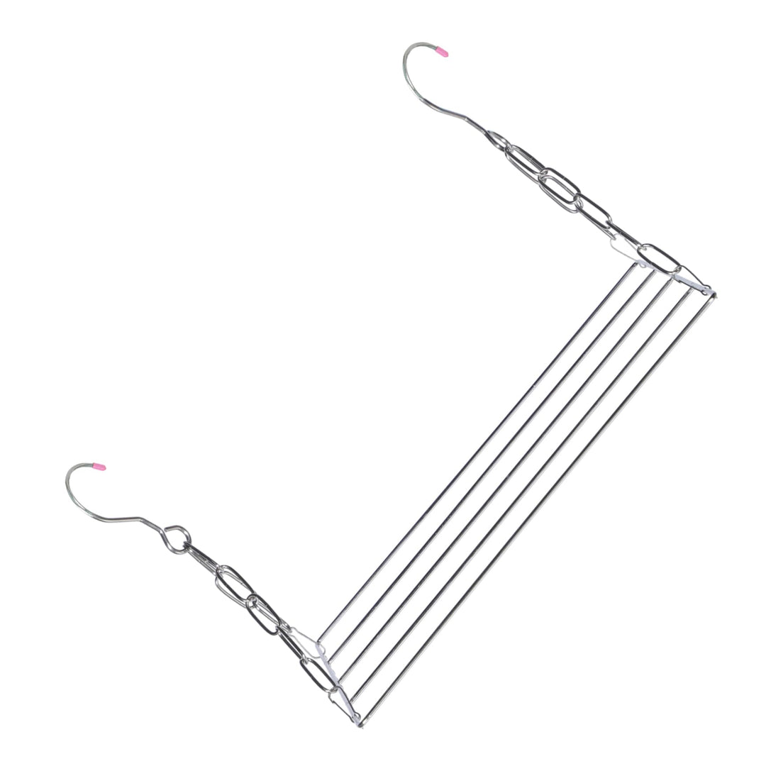 HOMSFOU Balcony Drying Rack Vielseitiger Wäscheständer Für Socken Schuhe Und Kleidung Platzsparend U