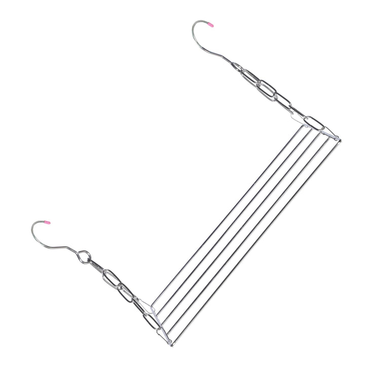 HOMSFOU Balcony Drying Rack Vielseitiger Wäscheständer Für Socken Schuhe Und Kleidung Platzsparend U