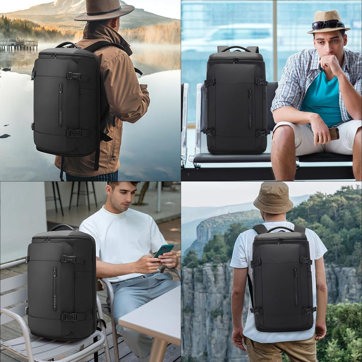 BG FUTURE AESTHETICS Reiserucksack mit Schuhfach, Wochenend-Business-Handgepäck, Flug Genehmigt Bord