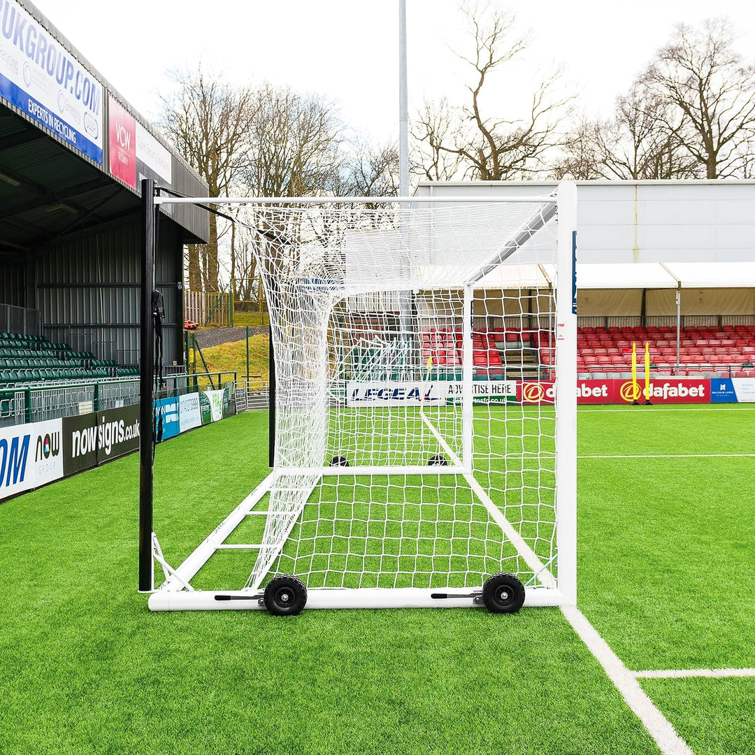 FORZA Ersatz Alu110 Freistehende Stadion Box Fussball Tor Netze (5 Grössen verfügbar) (6,4m x 2,1m)