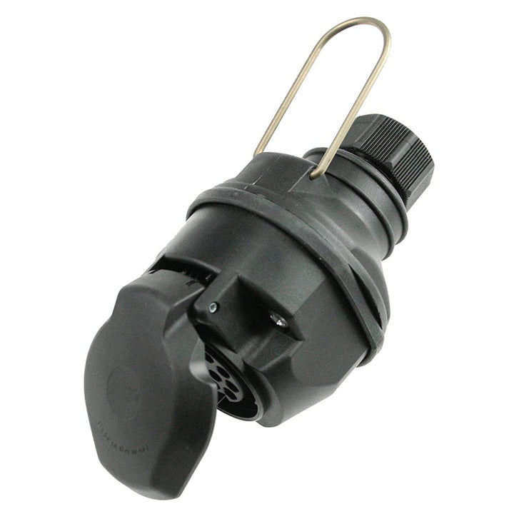 as - Schwabe Camping Kupplung 13-polig – 12 V Anhänger-Kupplung für Outdoor & Caravan – Adapter DIN