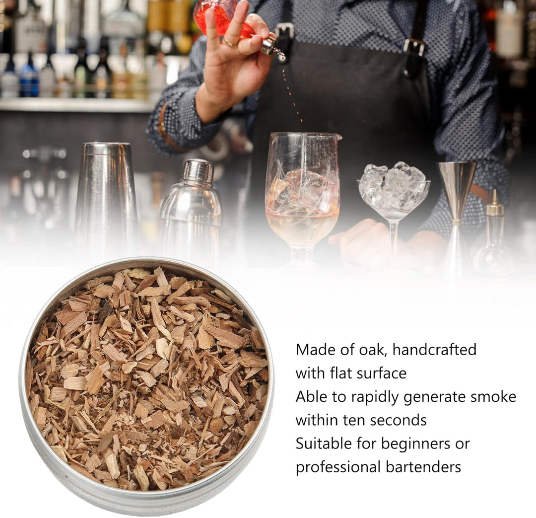 8PCS Räucherholz Whisky Holz Räucherchips Cocktail-Räucherset Chips Räucherchips Cocktail-Räucherset