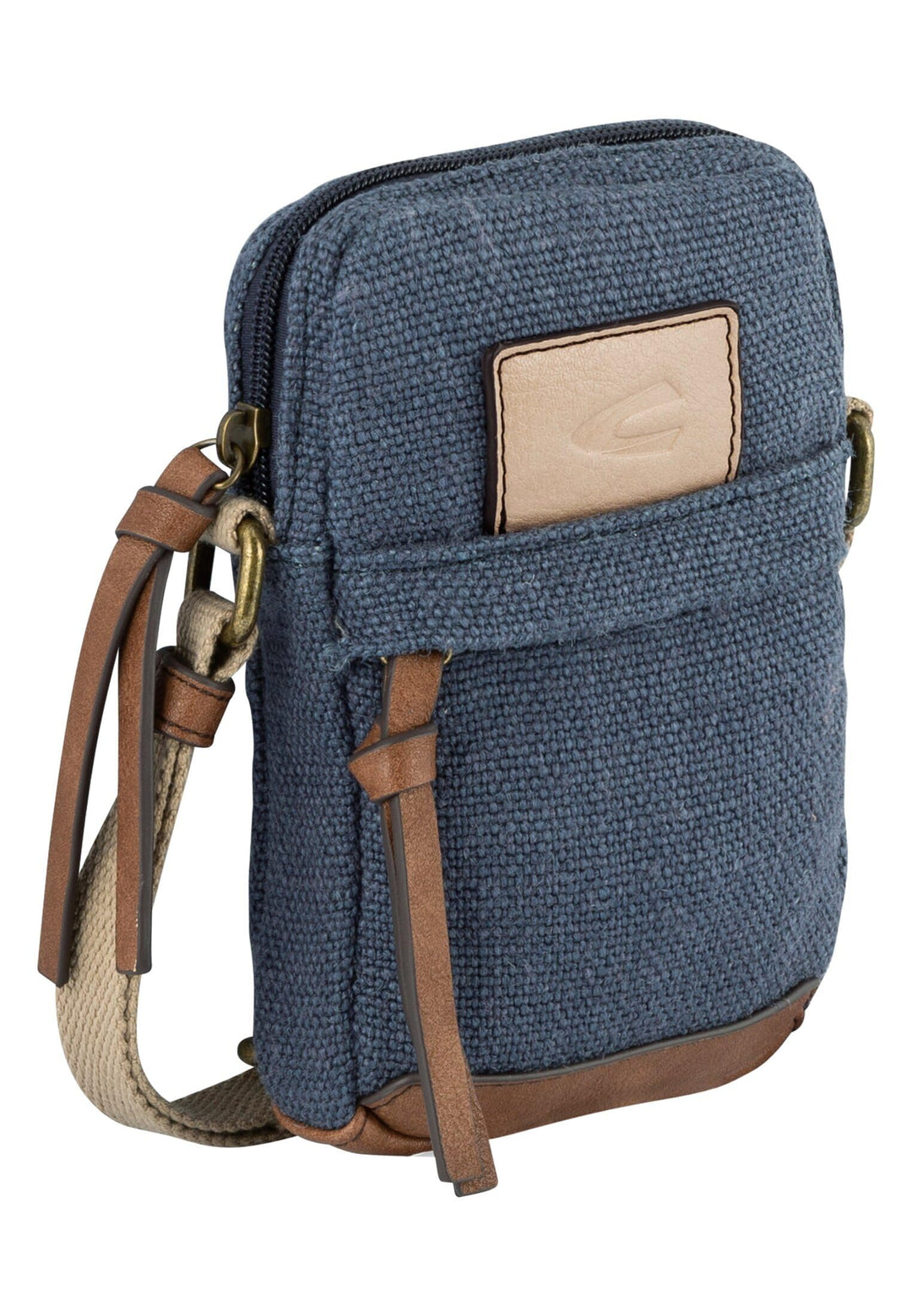 camel active, OAKLAND PI, Damen, Umhängetasche, S, Blau Blau 13,5 x 5,0 x 19,5 (LxBxH), Blau 13,5 x