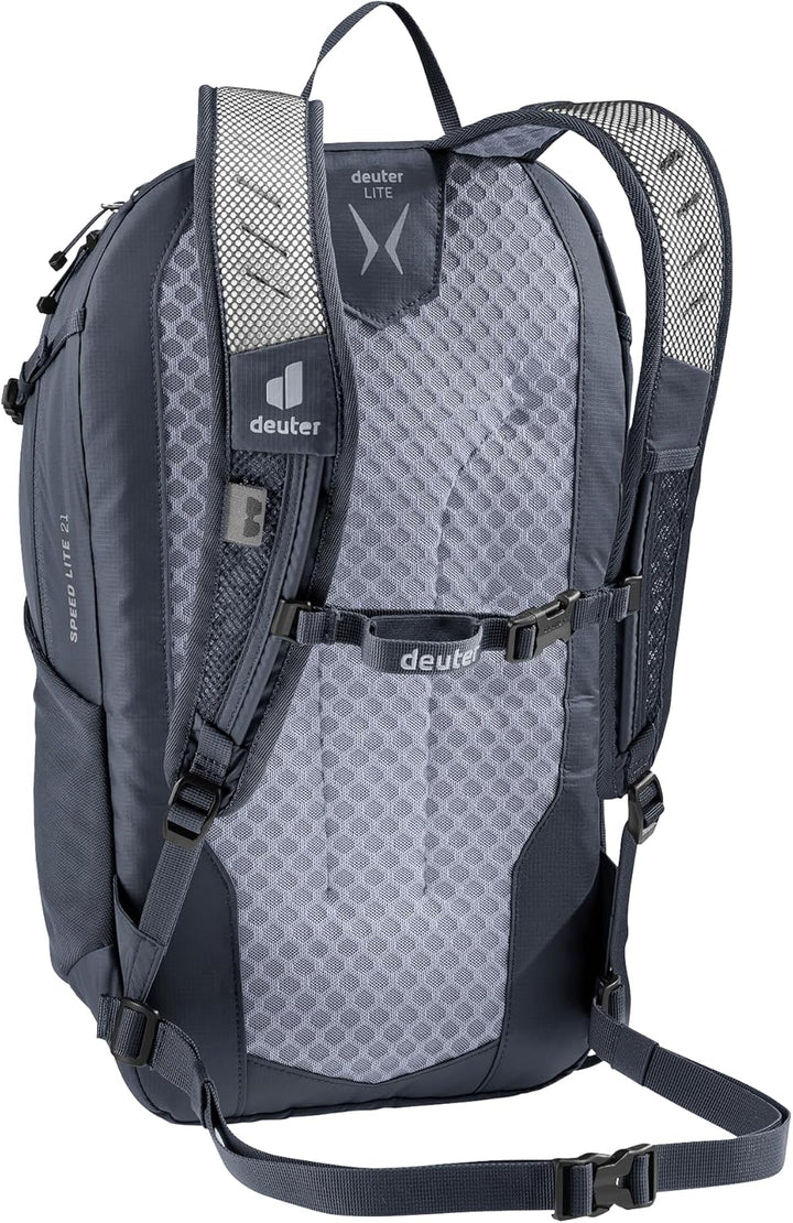 deuter Speed Lite 21 leichter Wanderrucksack Schwarz, Schwarz