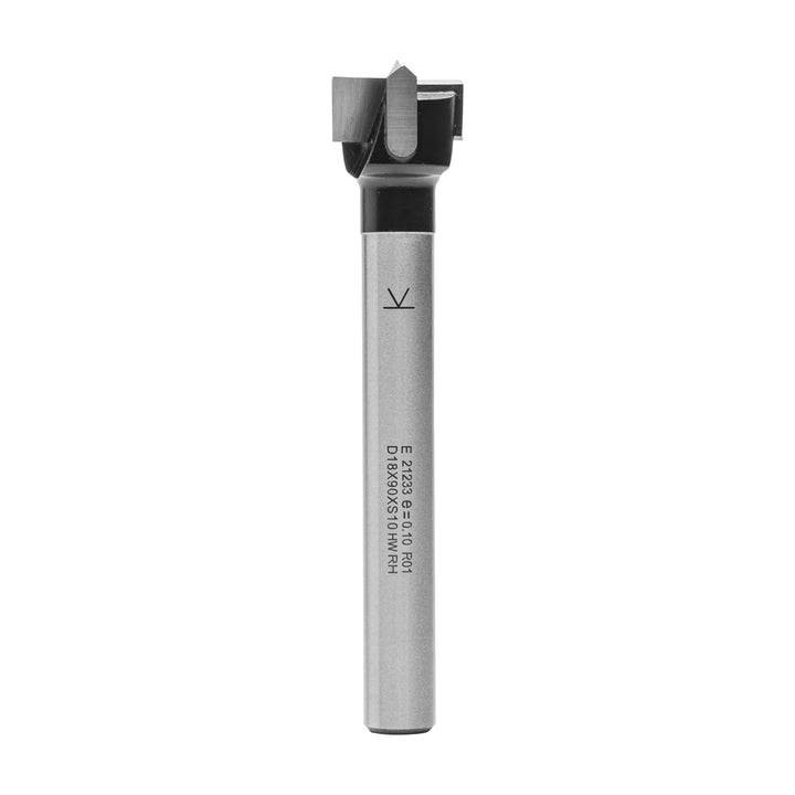 ENT 21233 Zylinderkopfbohrer HW, Schaft (S) 10 mm, Durchmesser (D) 18 mm, L 90 mm D=18 / L=90, D=18