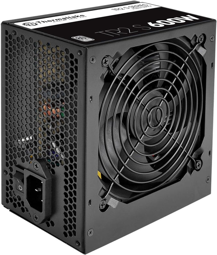 Thermaltake TR2 S 600W | PC-ATX-Netzteil | 80-Plus | leiser 120 Lüfter | EU zertifiziert | schwarz,