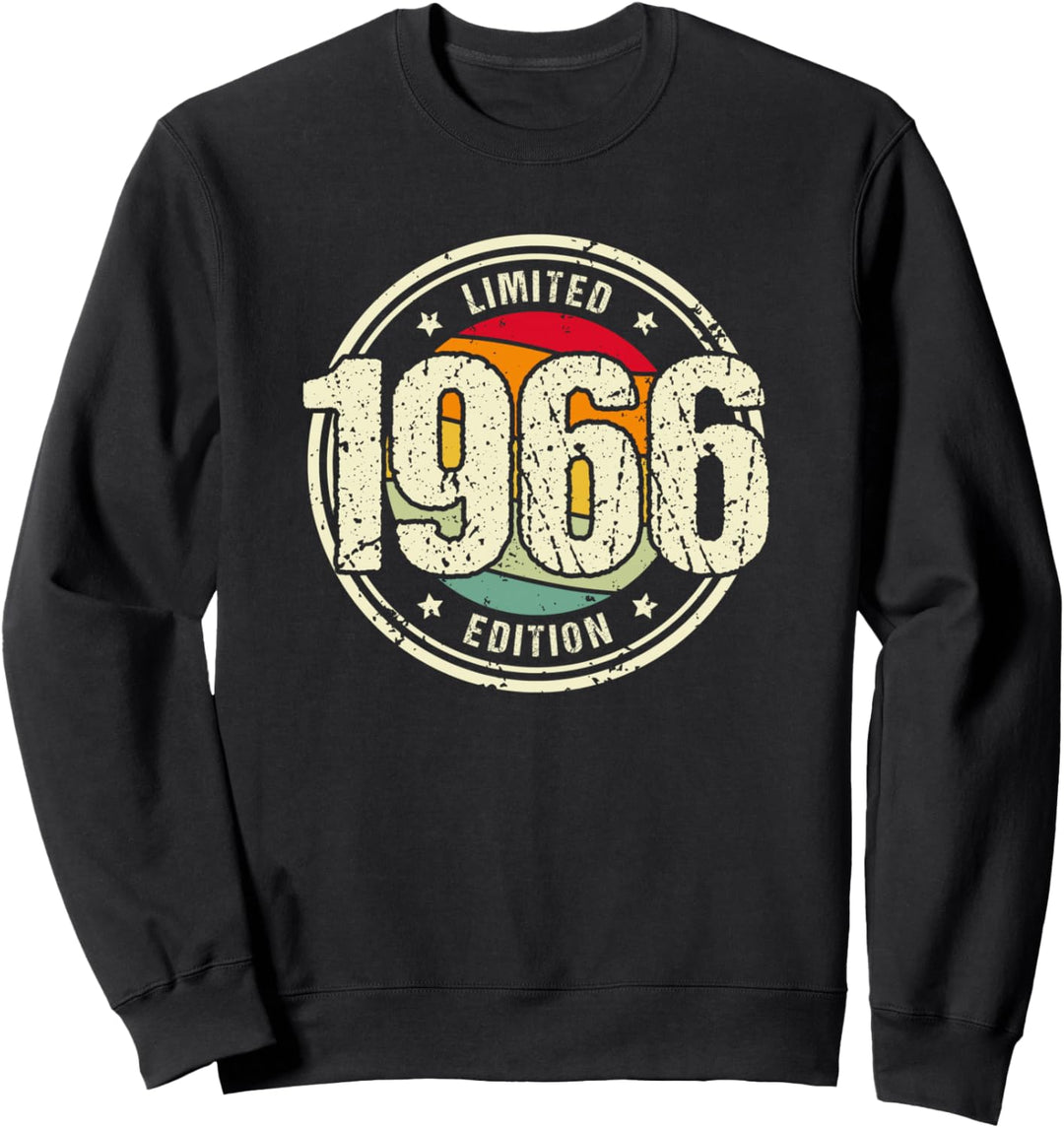 Retro 58 Jahre Jahrgang 1966 Limited Edition 58. Geburtstag Sweatshirt