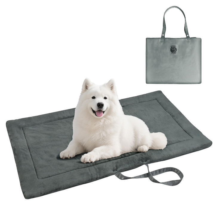 Pawsse Wasserdicht Hundedecke für Unterwegs 127 x 70cm, Outdoor Hundematte Waschbar Hundekissen zum