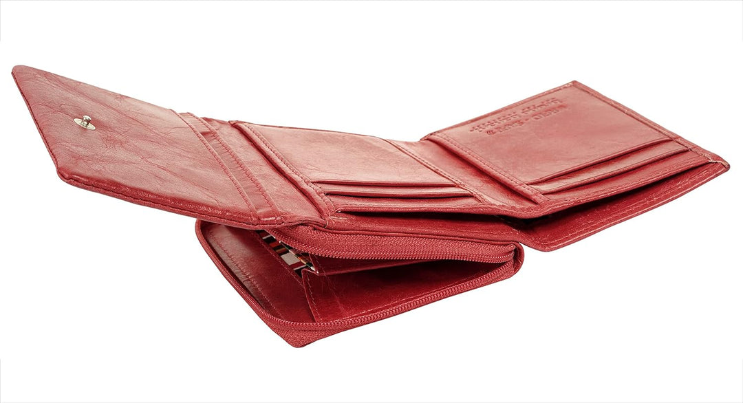 bruno banani Geldbörse Echt Leder rot Damen - 021753, Rot