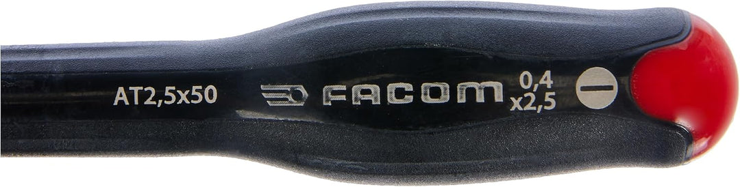 Facom AT2.5X50 PROTWIST-Schraubendreher für Schlitzschrauben - Senkklinge 2,5 x 50 mm, 2,5 x 50 mm