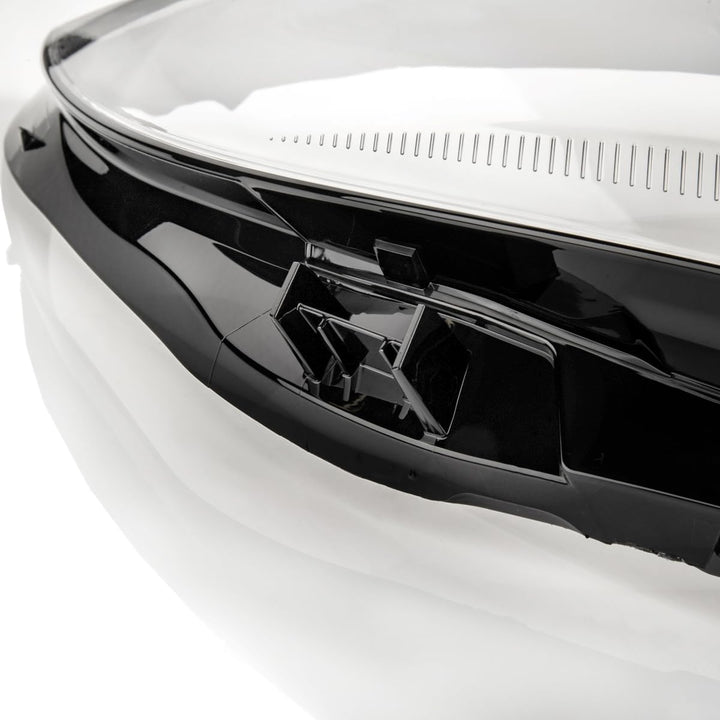 LST Scheinwerferglas Streuscheibe Frontlicht Abdeckung Xenon Halogen rechts kompatibel mit VW Tiguan