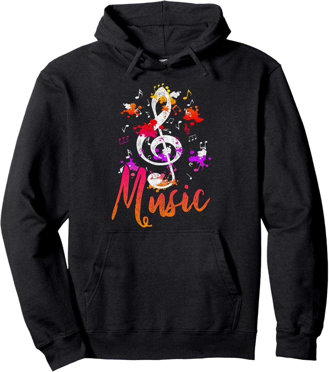 Violinschlüssel Geschenkidee Musik Pullover Hoodie