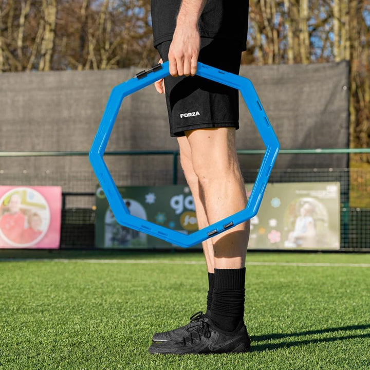 FORZA Agility-Trainings Octa-Ringe [6er-Set] | Fussball-Trainingsausrüstung | Multi-Sport Agility-Ri
