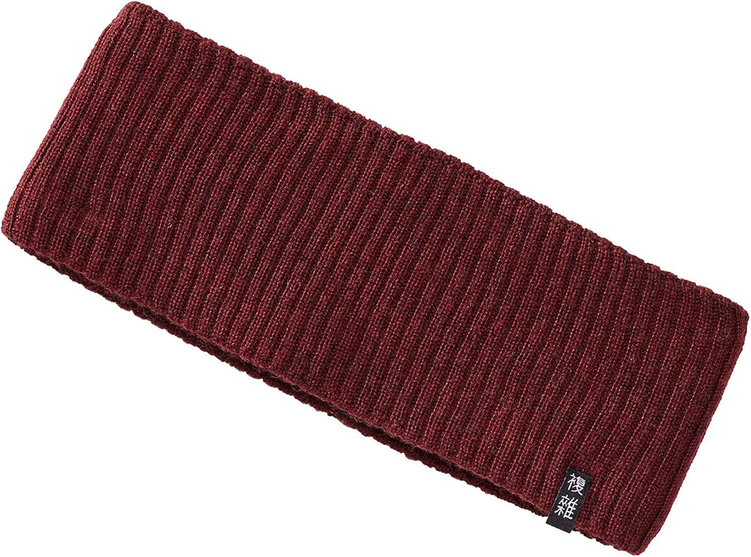 Enter The Complex® Stirnband für Damen und Herren aus 100% Merinowolle - Weiches und stilvolles Wint
