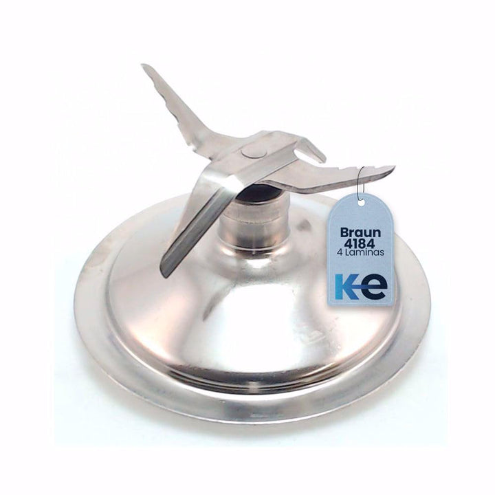 Anakel Home Ersatzmixermesser kompatibel mit Braun 4184 I 4 Edelstahlklingen I Originalersatz Mixer