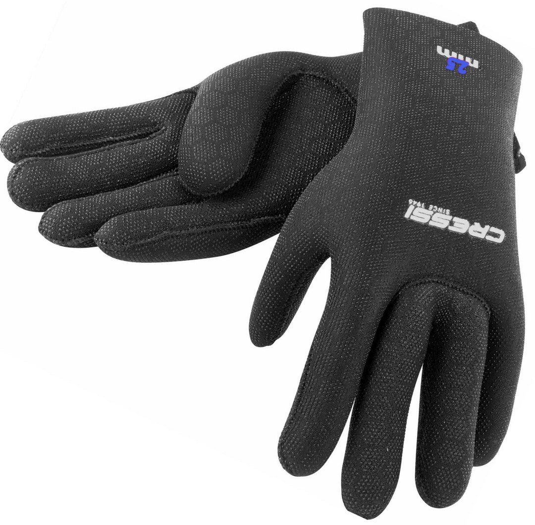 Cressi High Stretch Gloves -Unisex 5-Finger-Tauchhandschuhe aus Weichem, Einfach Gefüttertem, Hochfe