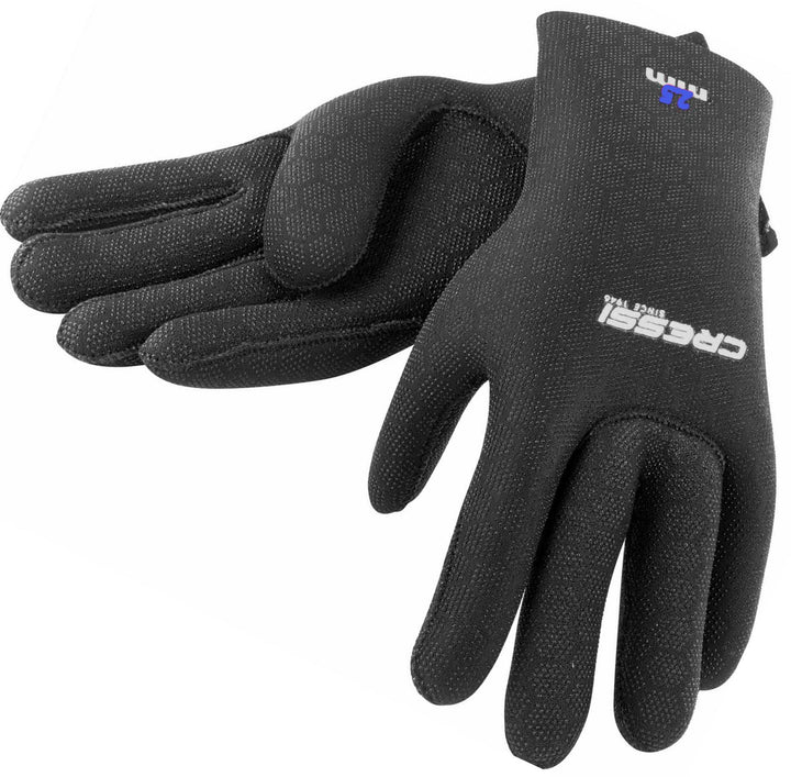 Cressi High Stretch Gloves -Unisex 5-Finger-Tauchhandschuhe aus Weichem, Einfach Gefüttertem, Hochfe
