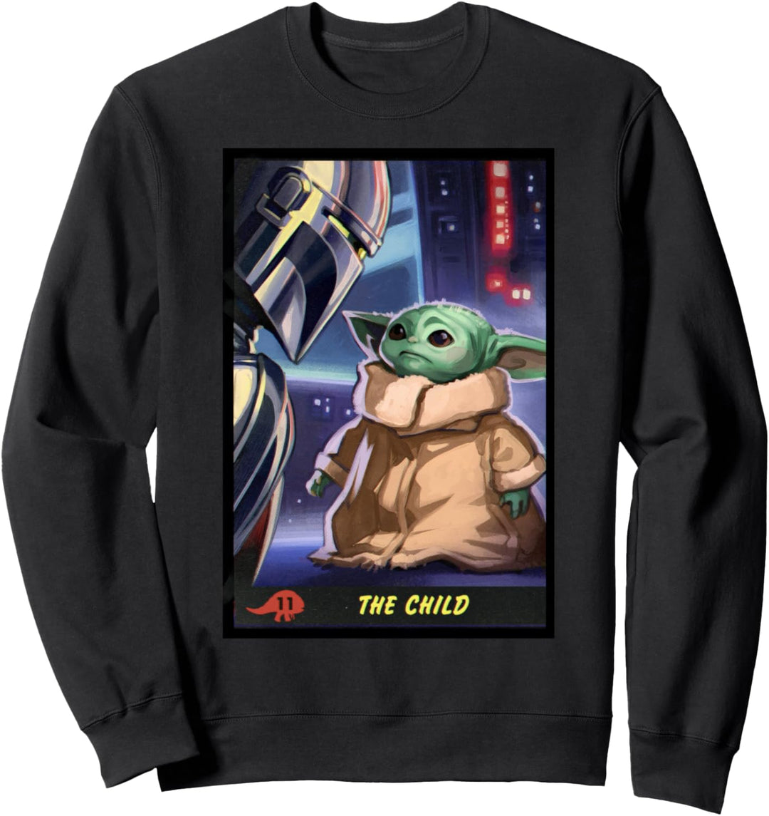 Star Wars The Mandalorian The Child Trading Card Sweatshirt