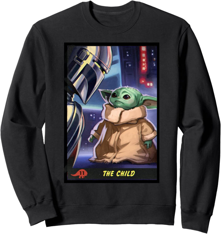 Star Wars The Mandalorian The Child Trading Card Sweatshirt