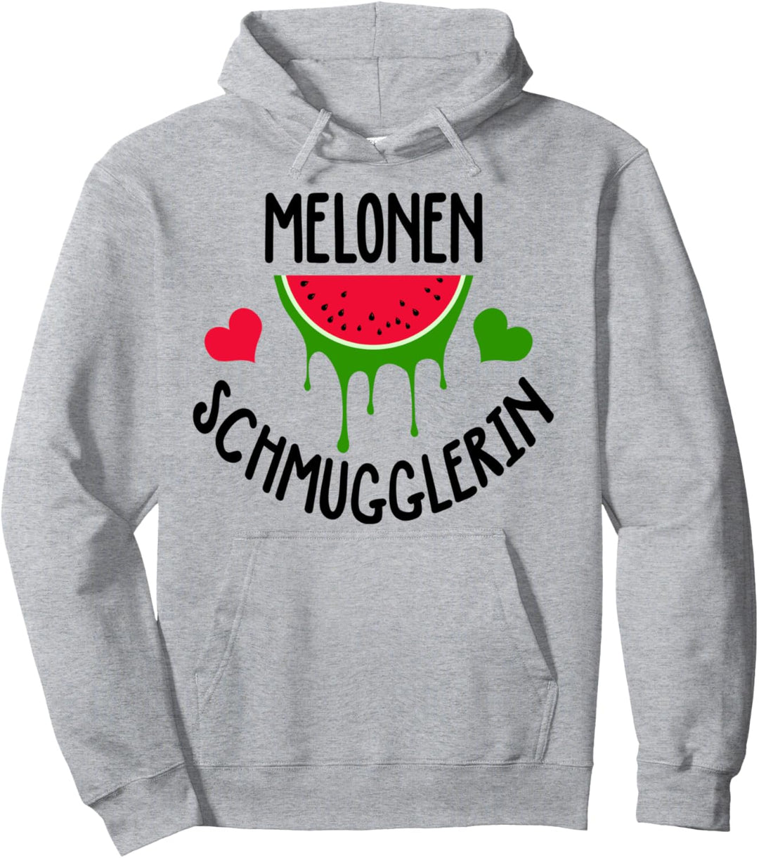 Lustiger Schwanger Spruch - Melonen Schmugglerin Pullover Hoodie
