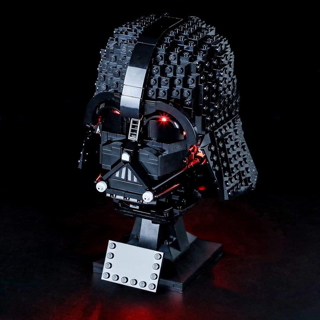 BRIKSMAX Led Beleuchtungsset für Lego Star Wars Vader Helm Bauset - Compatible with Lego 75304 Baust